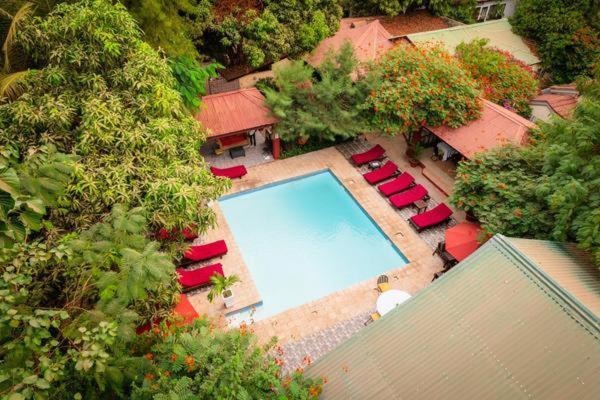 Hotel Hibiscus House Gambia Brufut Esterno foto